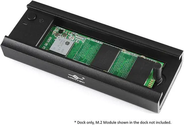 Alt view image 5 of 7 - Nexstar Sx, Usb 3.2 Gen 2X1 Type C M.2 Nvme/Sata Ssd Dock (Nst-D209C3-Bk)