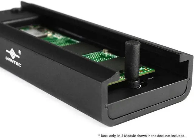 Alt view image 6 of 7 - Nexstar Sx, Usb 3.2 Gen 2X1 Type C M.2 Nvme/Sata Ssd Dock (Nst-D209C3-Bk)