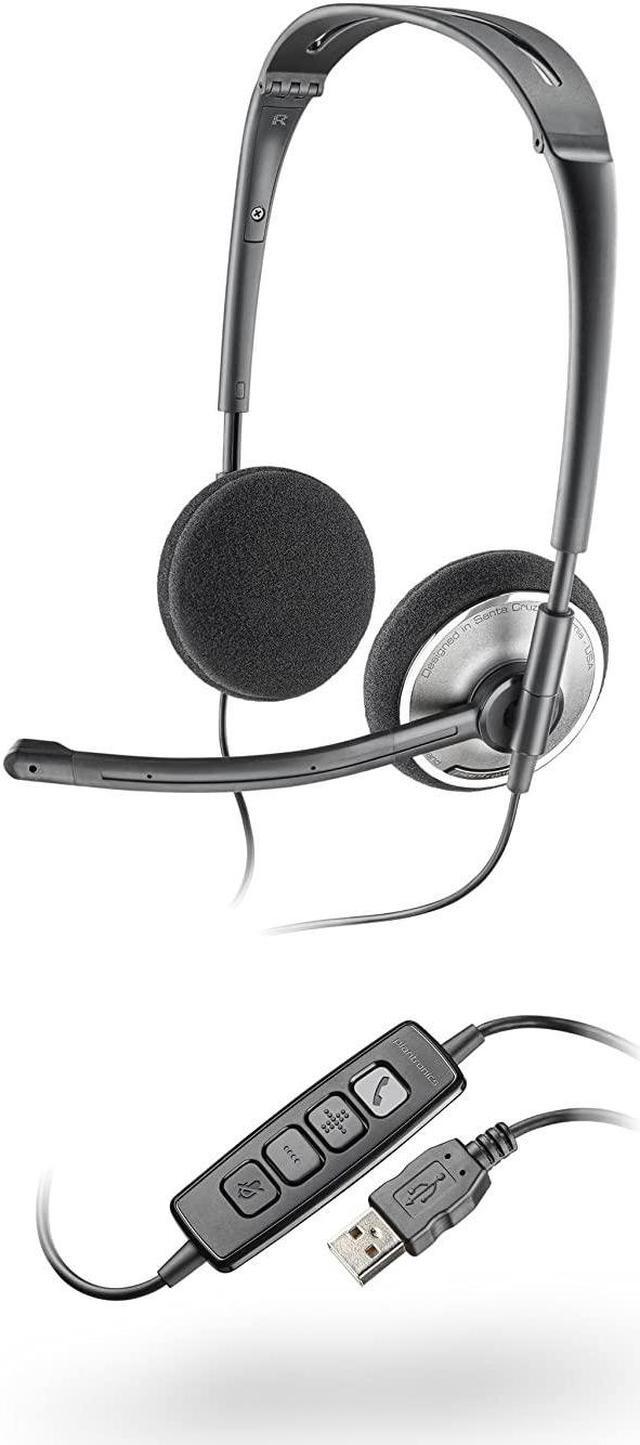 Alt view image 3 of 6 - Plantronics Audio 478 Stereo USB Headset (Audio 478)