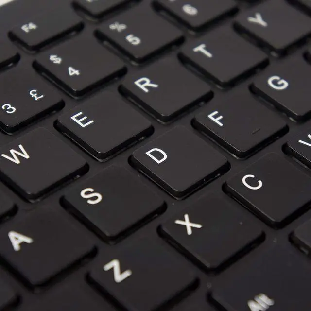 Alt view image 6 of 10 - R-Go Tools RGOECQYBL Compact Keyboard - Wired - USB 2.0 - QWERTY (US) - Plug and Play - Black