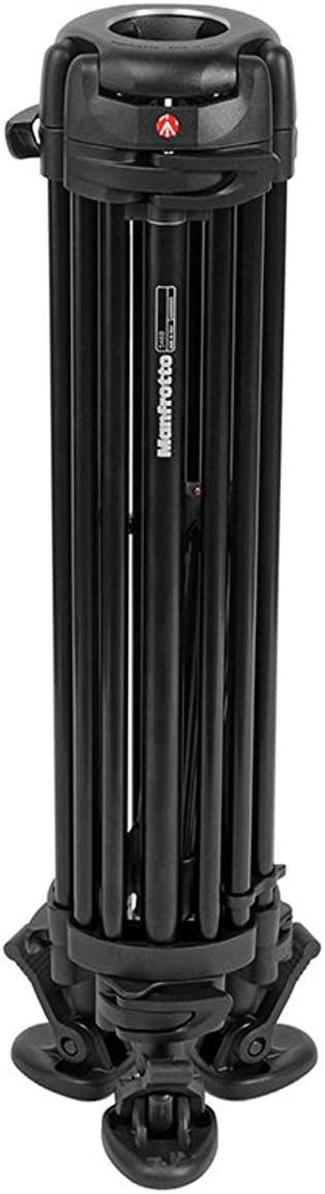 Alt view image 6 of 7 - Manfrotto - MVH502A,546BK-1 - Manfrotto Pro Video MVH502A with 546B Tripod