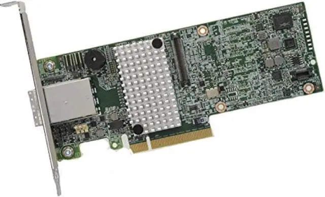 Alt view image 8 of 11 - LSI Logic Controller Card 05-25528-04 MegaRAID 9380-8e Single 8Port SATA/SAS PCI-Express 12Gb/s Low Profile Brown Box