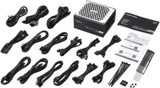 Alt view image 8 of 8 - Phanteks PH-P1000PS PS Revolt X 1000W 80 Plus Platinum Power Splitter Full Module