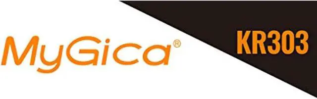 Alt view image 9 of 9 - MyGica KR-303 Gyroscope Air Mouse Control with Full QWERTY Backlit Keyboard | Built In Microphone for Voice control & Rechargeable Battery