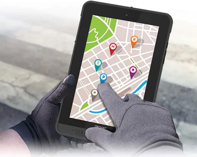 Alt view image 11 of 13 - Acer Enduro T1 ET108-11A-80PZ Rugged Tablet, 8.0" WXGA IPS Touch, MediaTek MT8385 Octa-Core Processor, 4GB LPDDR4, 64GB eMMC, WiFi-5, Front 2MP Webcam, Rear 5MP Webcam, Handstrap, Android 9 Pie