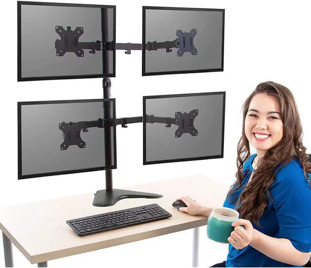 Main image of Standard Monitor Mounts (Four Monitor Mount | Freestanding)