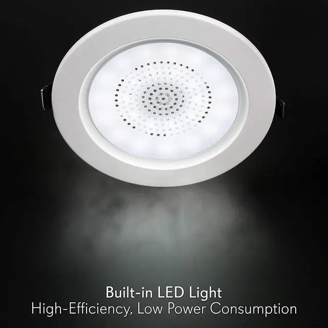 Alt view image 5 of 20 - Pyle PDIC4CBTL35B 3.5 in. Bluetooth Ceiling & Wall Speaker Kit