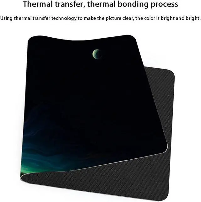 Alt view image 3 of 6 - Gaming Mouse Pad(31.5" X 11.8"), Stitched Edges Mousepad, Long Non-Slip Rubber Base For R/Offices, Pattern 10