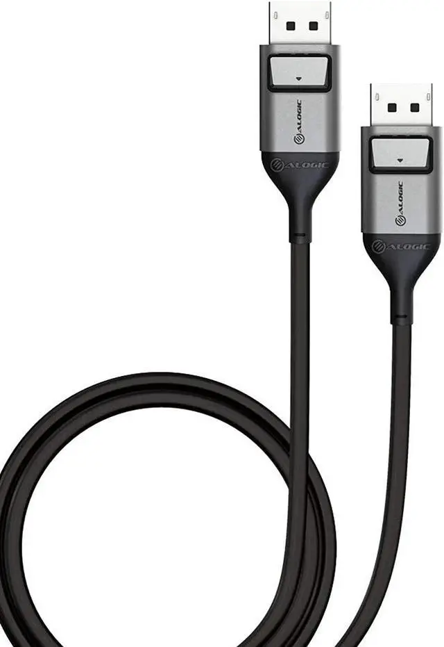 Alt view image 3 of 4 - Alogic Ultra Hd 8K Displayport To Displayport Cable, 8K@60Hz, High Speed 32.4 Gbps Hdcp, Dp To Dp Cable – 2M, 6Ft