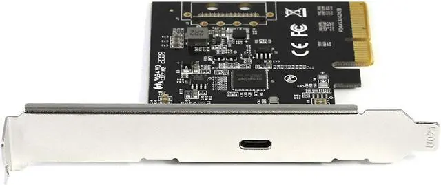 Alt view image 4 of 6 - Vantec Single Port Usb 3.2 Gen2X2 20Gbps Type C Pcie Host Card (Ugt-Pce320C)