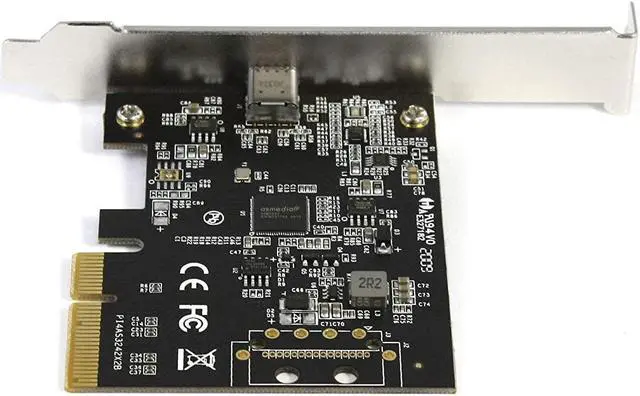Alt view image 5 of 6 - Vantec Single Port Usb 3.2 Gen2X2 20Gbps Type C Pcie Host Card (Ugt-Pce320C)