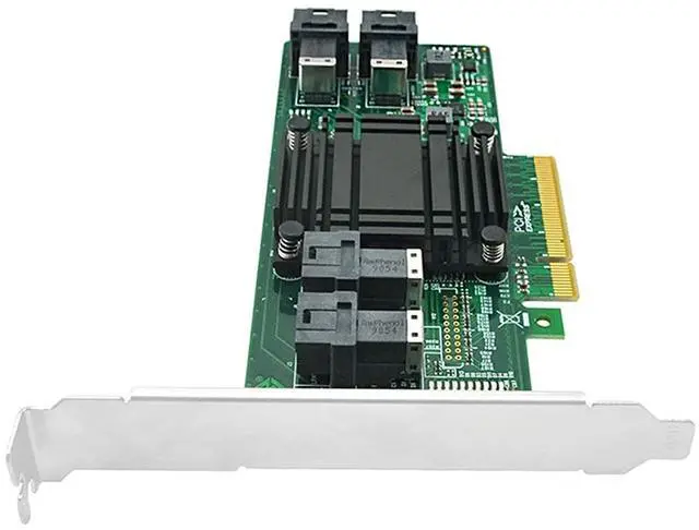 Alt view image 5 of 7 - 4 Port U.2 To Pci Express X8 Sff-8639 Nvme Ssd Adapter With Sff-8643 Mini-Sas Hd 36 Pin Connector And Plx8724 Chipset For Servers-Lrnv9324-4I