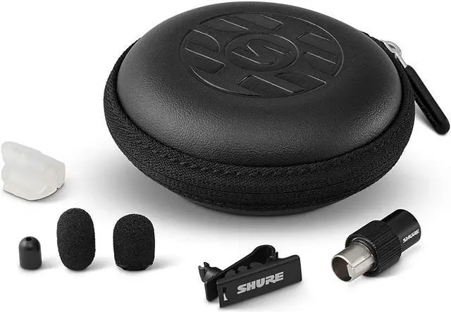 Alt view image 3 of 3 - Shure Plex Omnidirectional Lavalier Mic, Mtqg Connector, Black (Dl4B/O-Mtqg-A)
