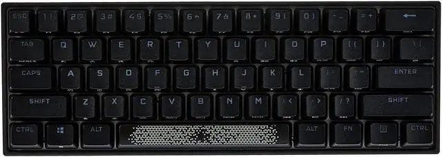 Alt view image 9 of 11 - CORSAIR K65 RGB MINI 60% Mechanical Gaming Keyboard - Customizable Per-Key RGB Backlighting - CHERRY MX Red Mechanical Keyswitches - Detachable USB Type-C Cable - AXON Hyper-Processing Technology