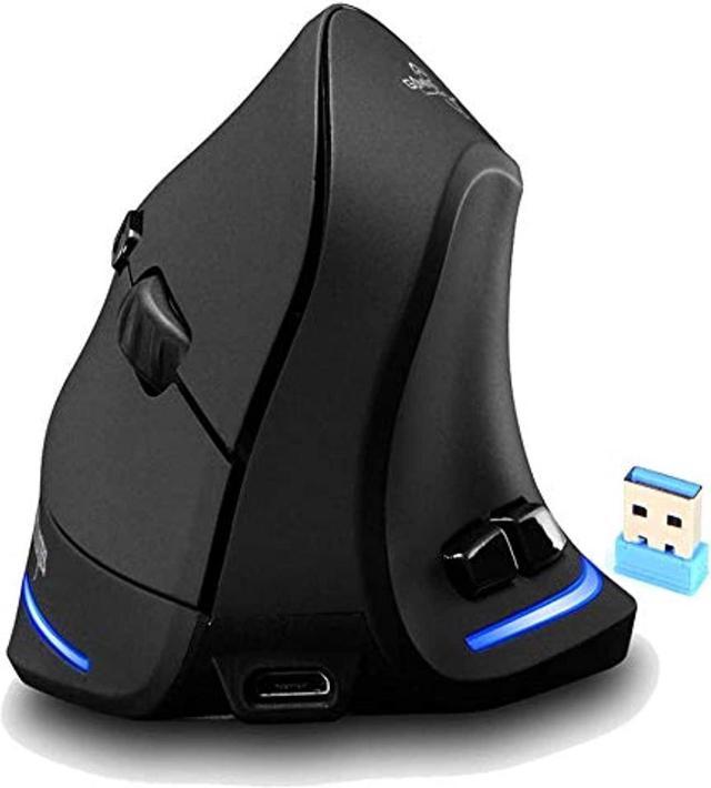 Vertical Ergonomic Gaming Mouse Wireless Rechargeable Gamer Mause