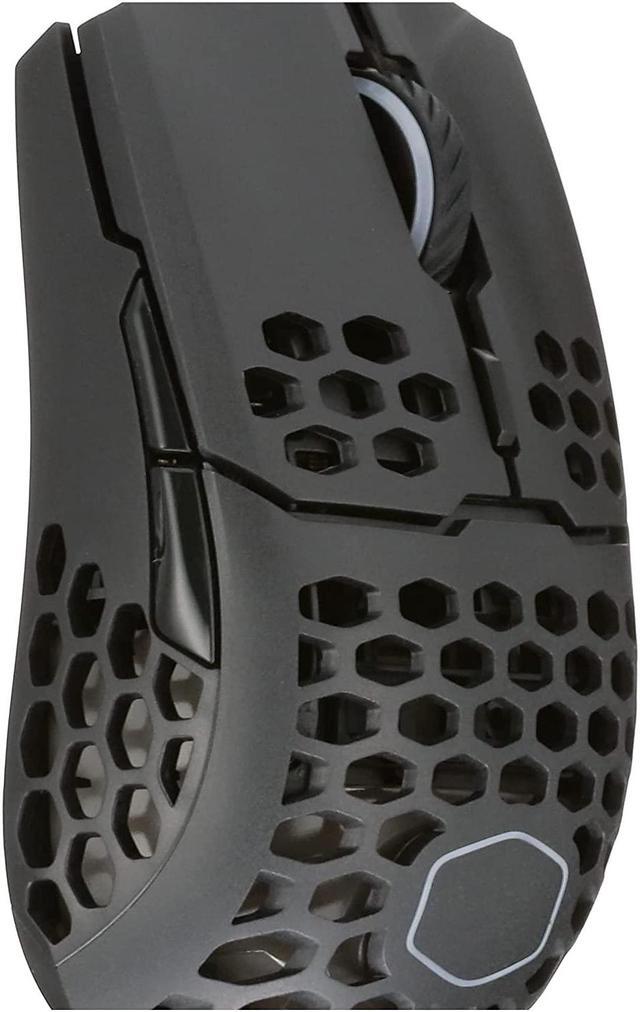 Alt view image 8 of 8 - Cooler Master MM711 RGB Gaming Mouse (Matte Black) - 60g Lightweight, Honeycomb Shell, Ultraweave Cable, Pixart 3389 16000 DPI Optical Sensor, and RGB Accents