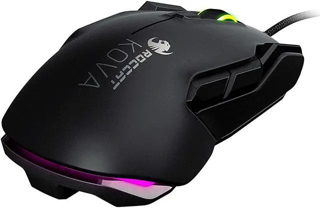 Alt view image 12 of 15 - ROCCAT Kova AIMO - Pure Performance Gaming Mouse, Black