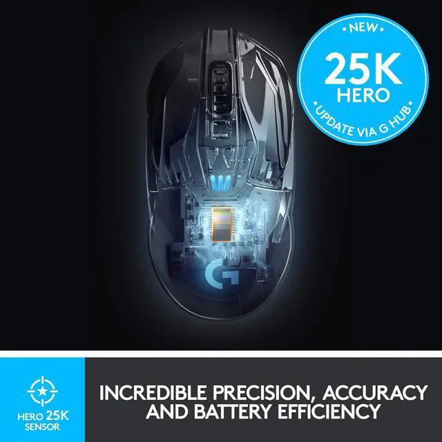 Alt view image 16 of 20 - Logitech 910-005670 G903 LIGHTSPEED Wireless Gaming Mouse