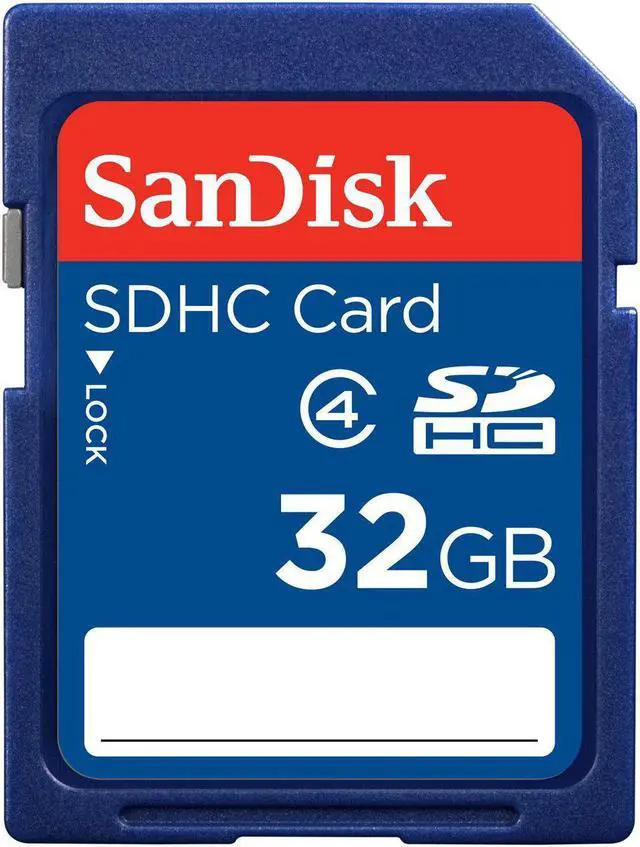 Alt view image 4 of 4 - SanDisk 32GB 32G SD SDHC Secure Digital Card Class 4 with USB Reader