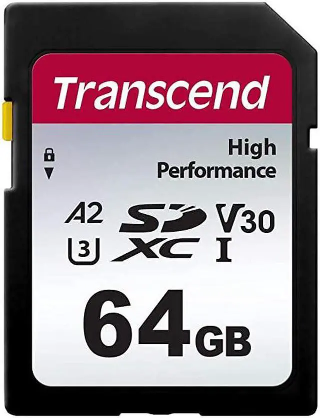 Alt view image 14 of 16 - 64GB Transcend 300S SDXC UHS-I U3 V30 SD Memory Card CL10 95MB/sec