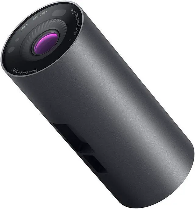 Alt view image 5 of 7 - Dell Ultrasharp Hdr 4K Webcam With Privacy Cover, Hd Usb Computer Camera With 4K Sony Starvis Cmos Sensor, Ir Sensor, Proximity Sensor,  Black - Annodized Aluminium - For Windows