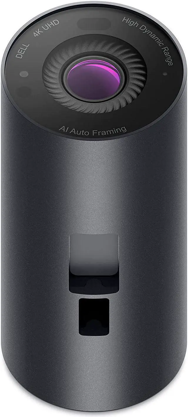 Alt view image 6 of 7 - Dell Ultrasharp Hdr 4K Webcam With Privacy Cover, Hd Usb Computer Camera With 4K Sony Starvis Cmos Sensor, Ir Sensor, Proximity Sensor,  Black - Annodized Aluminium - For Windows