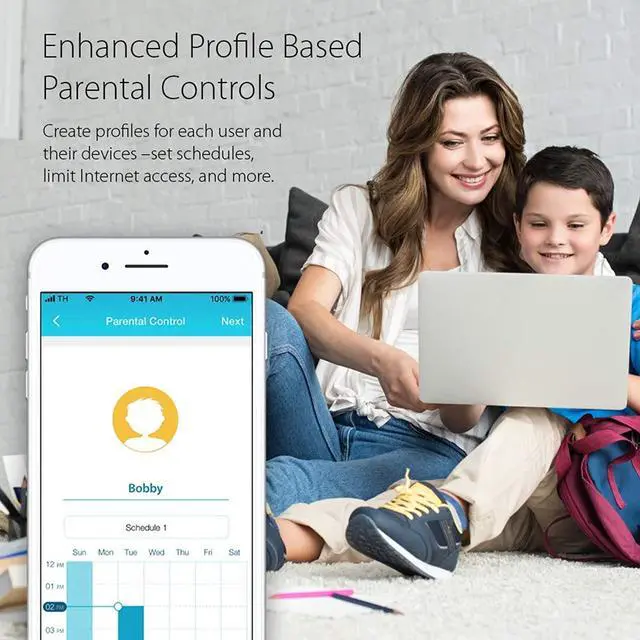 Alt view image 15 of 17 - D-Link WiFi Router AC1700 Mesh Smart Internet Network Works with Alexa & Google Assistant, WP3 MU-MIMO Dual Band Gigabit Gaming (DIR-1750-US) ( NEW )
