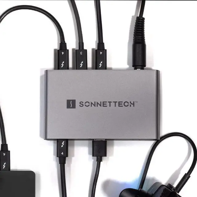 Alt view image 2 of 13 - Sonnet Echo 5 Thunderbolt 4 Hub