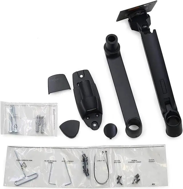 Alt view image 12 of 13 - LX WALL MOUNT LCD ARM MATTE BLK