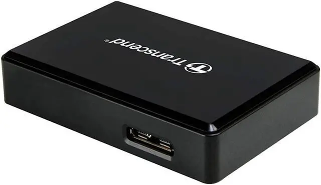 Alt view image 13 of 19 - TRANSCEND TS-RDF9K2 USB 3.1 Gen 1 Card Readers for SD SDHC II SDXC CF microSDHC