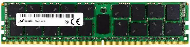 Main image of (NOT FOR HOME PC!) Micron 16GB 2Rx4 PC4-2133P RDIMM DDR4-17000 ECC REG Registered Server Memory RAM