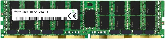 Main image of (NOT FOR HOME PC!) Hynix 32GB 4Rx4 PC4-2400T-L LRDIMM DDR4-19200 ECC Load Reduced Server Memory RAM