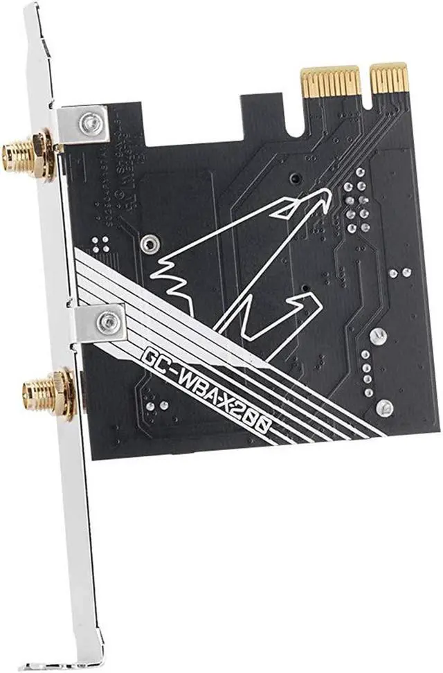 Alt view image 9 of 10 - Gigabyte GC-WBAX200 rev. 1.0 Dual Band WIFI PCIe expansion card BLUETOOTH 5