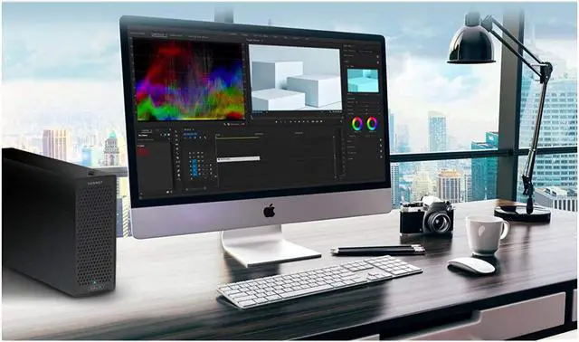 Alt view image 6 of 6 - Sonnet Echo III Desktop a 3-Slot Desktop Thunderbolt 3 to PCIe Card Expansion System