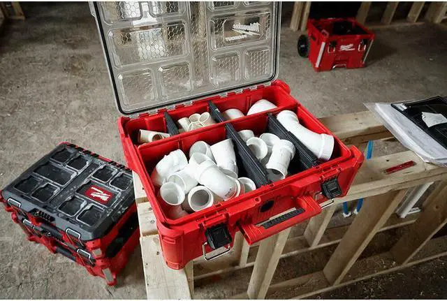 Alt view image 4 of 7 - Milwaukee Milwaukee Packout Deep Organizer