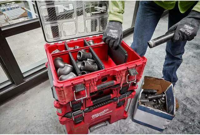 Alt view image 6 of 7 - Milwaukee Milwaukee Packout Deep Organizer