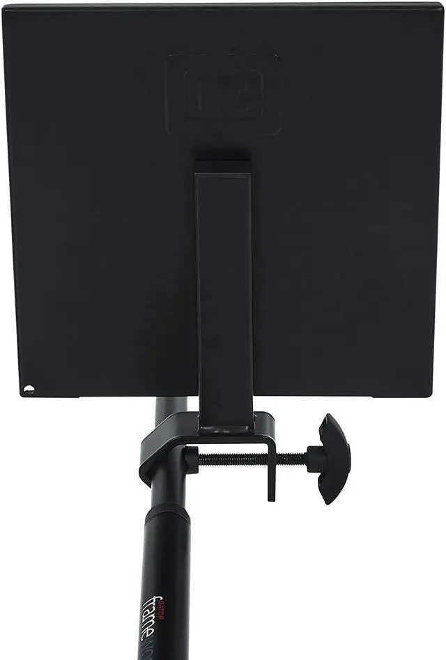 Alt view image 3 of 7 - Cases Microphone Stand Clamp-On Utility Shelf 9" X 9" Surface Area With 10 Pound Weight Capacity, (Gfw-Shelf0909)