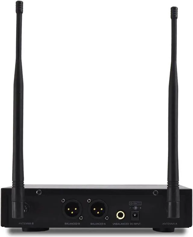 Alt view image 9 of 12 - PYLE Wireless Microphone System, Black (PDWM3365.5)