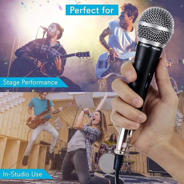 Alt view image 14 of 17 - Pyle PDMIC59 Professional Dynamic Microphone, Unidirectional Handheld Mic