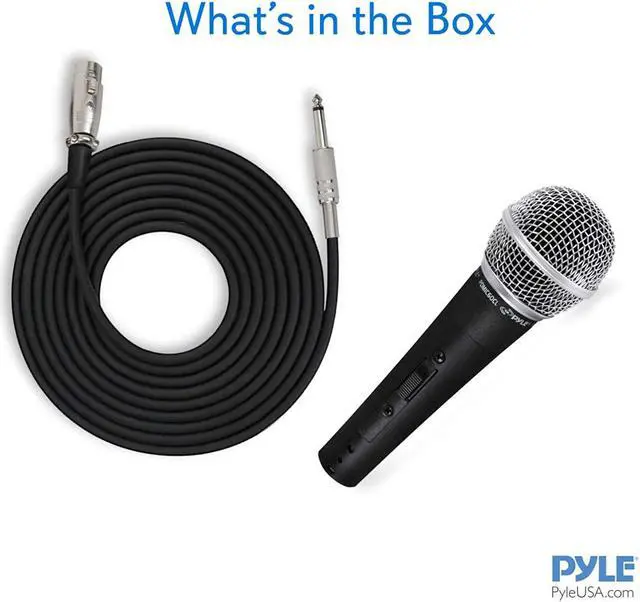 Alt view image 17 of 17 - Pyle PDMIC59 Professional Dynamic Microphone, Unidirectional Handheld Mic