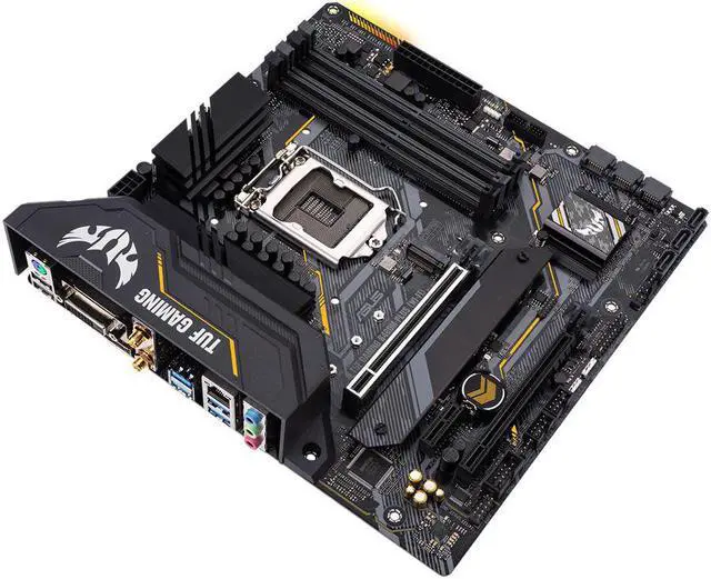 Alt view image 4 of 5 - ASUS TUF GAMING B460M-PLUS WIFI Intel B460 1200 LGA MicroATX Desktop Motherboard