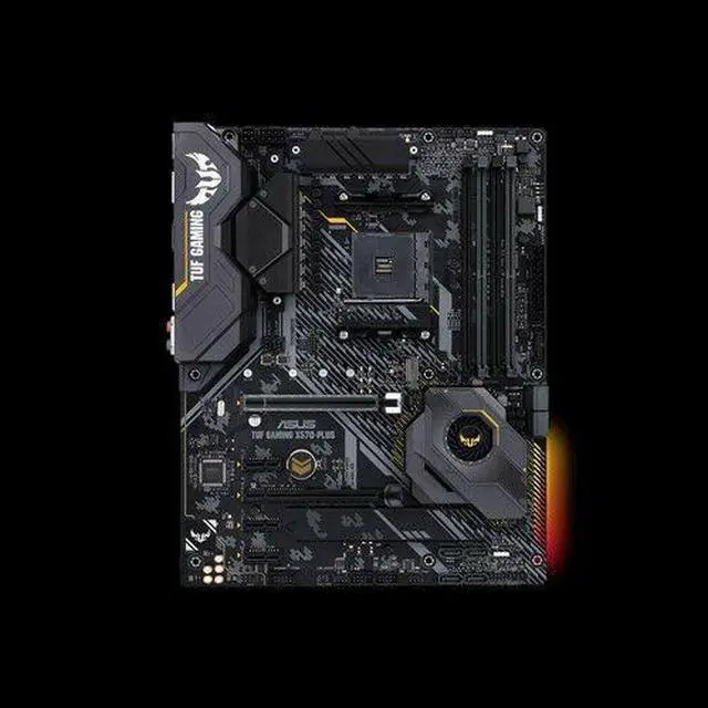 Alt view image 3 of 11 - ASUS TUF GAMING X570-PLUS WI-FI AMD Socket X570 AM4 ATX M.2 Desktop Motherboard