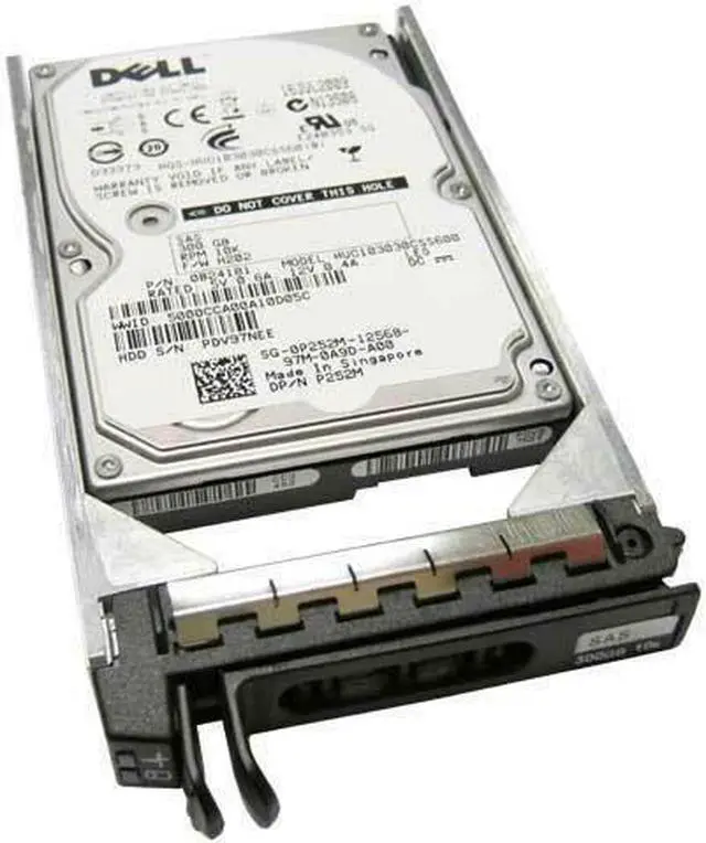 Alt view image 2 of 4 - Dell P252M 300GB 10000 RPM SAS 6Gb/s 2.5" Internal Notebook Hard Drive