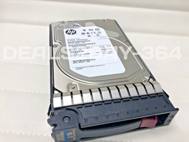 Alt view image 3 of 4 - HP 507632-B21 508040-001 397377-025 507631-003 2TB 7.2K SATA 3.5" Hard Drive
