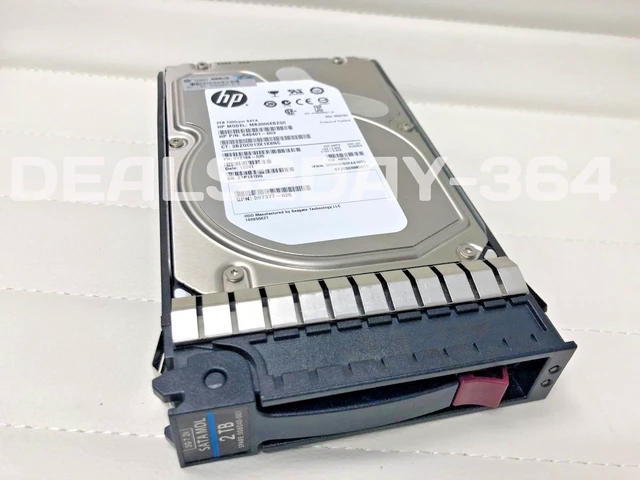 Alt view image 4 of 4 - HP 507632-B21 508040-001 397377-025 507631-003 2TB 7.2K SATA 3.5" Hard Drive
