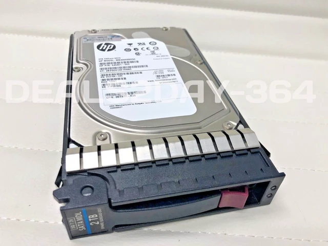 Alt view image 2 of 4 - HP 507632-B21 508040-001 397377-025 507631-003 2TB 7.2K SATA 3.5" Hard Drive