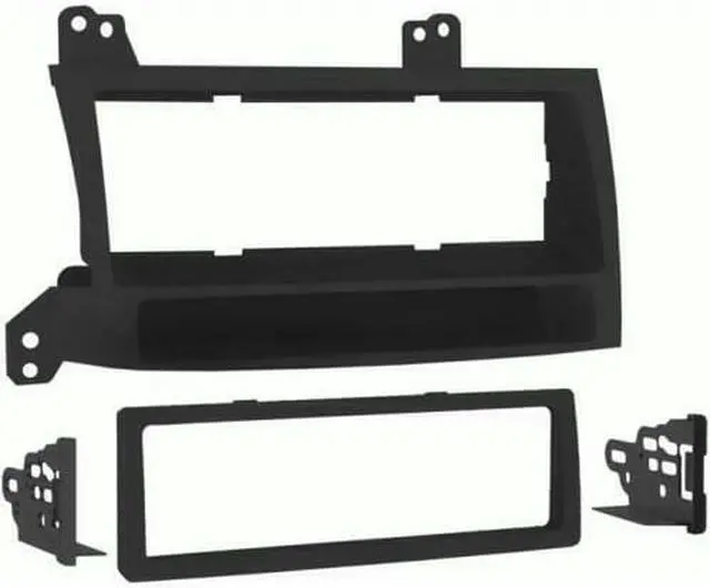 Alt view image 6 of 6 - Metra 99-7333 Single DIN Installation Dash Kit for 2009-up Hyundai Sonata (Black)