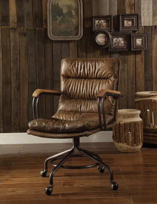 Main image of Acme Furniture Harith - Office Chair Vintage Whiskey TGL-92416