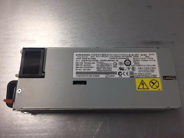 Alt view image 4 of 6 - IBM 94Y8071 750 Watt Ac Power Supply For System X3650 M4