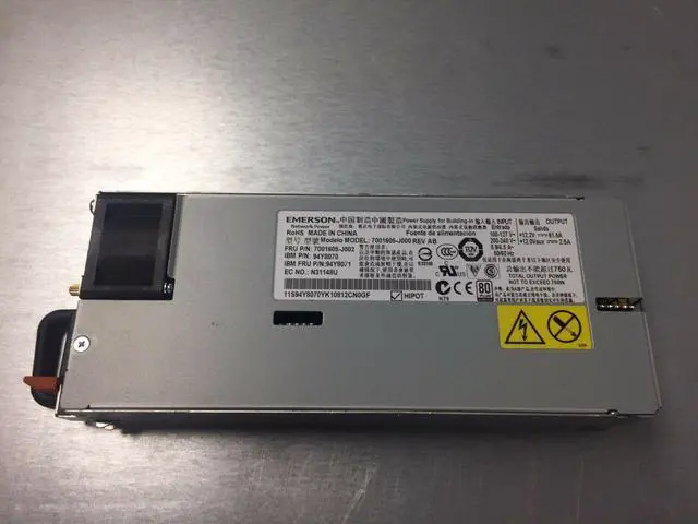 Alt view image 6 of 6 - IBM 94Y8071 750 Watt Ac Power Supply For System X3650 M4